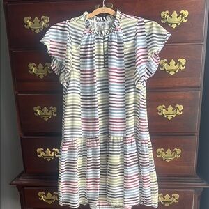 Striped Multicolor Loft Dress